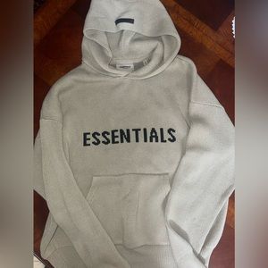 ESSENTIALS FOG KNITTED HOODIE